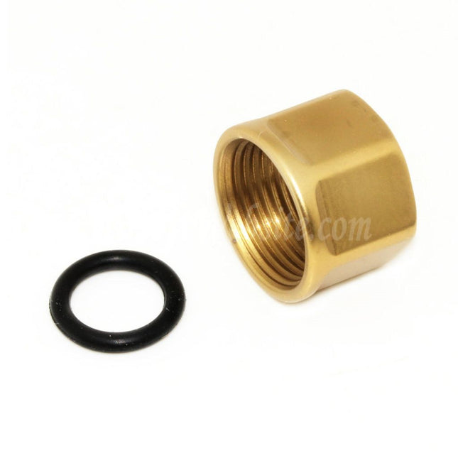 5KU Hexagon Thread Protector Barrel Cover -14mm CCW Counter-clockwise Thread For Tokyo Marui G17 GBB Pistols Airsoft
