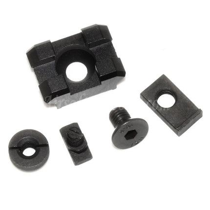 5KU B-2M 1-Slot 20mm Rail Section with Screws For M-LOK Mounting Systems