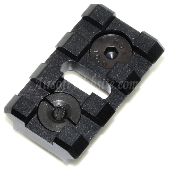 5KU B-2L 3-Slots 20mm Rail Section with Screws For M-LOK Mounting Systems