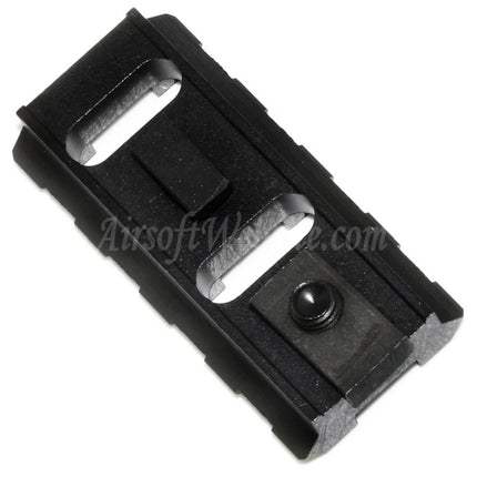Rail 5KU B-2 à 4 fentes de 20 mm avec vis pour systèmes de montage M-LOK