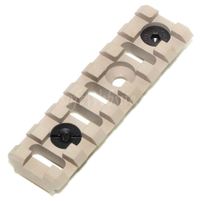 5KU B-2U 7-Slots 20mm Rail Section with Screws For M-LOK Mounting Systems