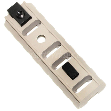 Rail 5KU B-2U à 7 emplacements de 20 mm avec vis pour systèmes de montage M-LOK