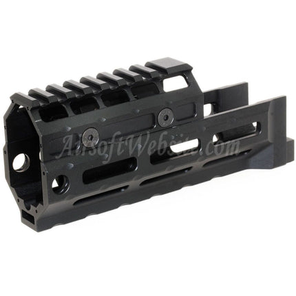 5KU 153mm M-LOK Universal Handguard Kit Rail System for LCT GHK CYMA D-BOYS E&L AK47 AK74 Series Rifles Airsoft Black