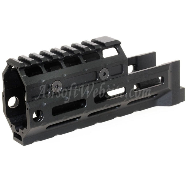 5KU 153mm M-LOK Universal Handguard Kit Rail System for LCT GHK CYMA D-BOYS E&L AK47 AK74 Series Rifles Airsoft Black