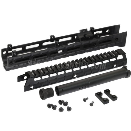 Kit de garde-main universel 5KU 292 mm M-LOK étendu, système de rail pour fusils LCT GHK CYMA D-BOYS E&amp;L AK47 AK74, série Airsoft, noir