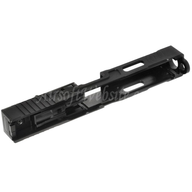 Jeu de glissières de canon 5KU CNC MK2 RMR pour pistolets Tokyo Marui série G17 GBB Airsoft, noir