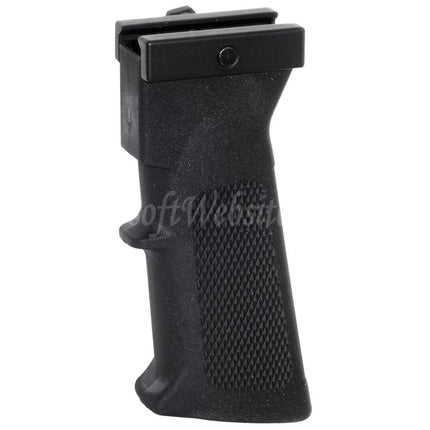 Boîtier de batterie CYMA style M5, poignée avant pour tout système de rail de 20 mm, noir