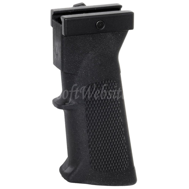 Boîtier de batterie CYMA style M5, poignée avant pour tout système de rail de 20 mm, noir