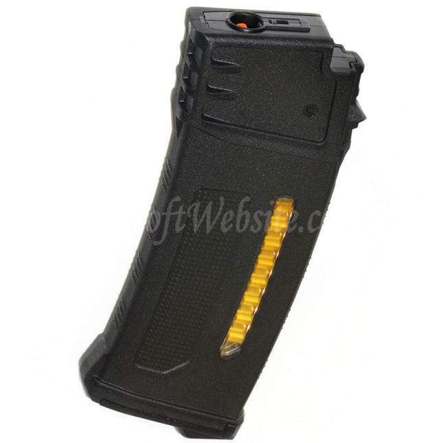 PTS 120rd EPM-G Mid-Cap Enhanced Polymer Magazine For G36 Series AEG Rifles Airsoft Black