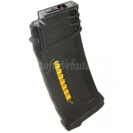 PTS 120rd EPM-G Mid-Cap Enhanced Polymer Magazine For G36 Series AEG Rifles Airsoft Black