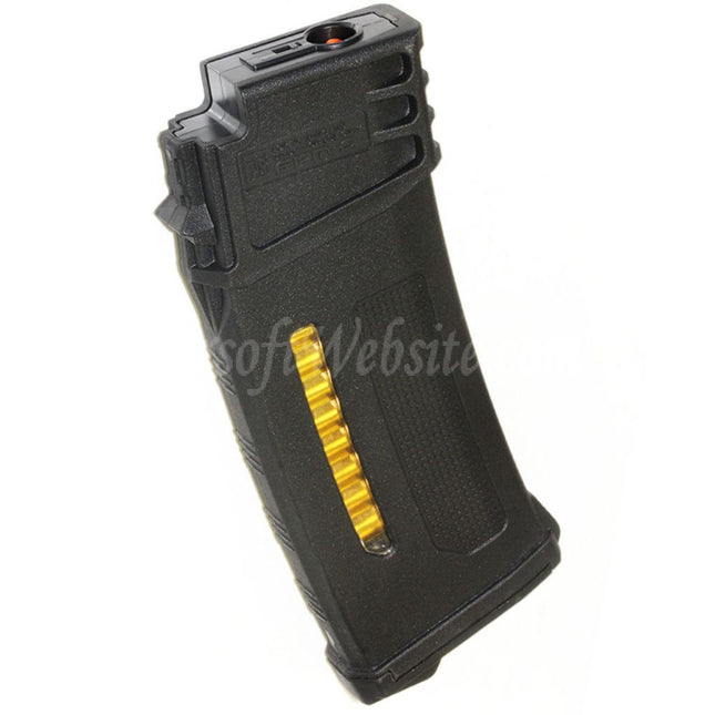 PTS 120rd EPM-G Mid-Cap Enhanced Polymer Magazine For G36 Series AEG Rifles Airsoft Black