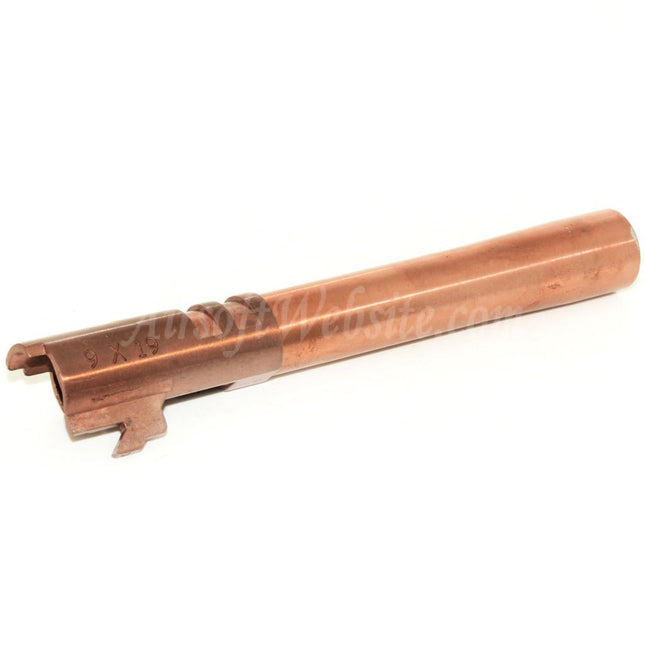 Armorer Works AW Custom 134mm/138mm Outer Barrel for EMG STI TTI / AW / WE / Tokyo Marui Hi-Capa 5.4 Variants GBB Pistols Airsoft Rose Gold
