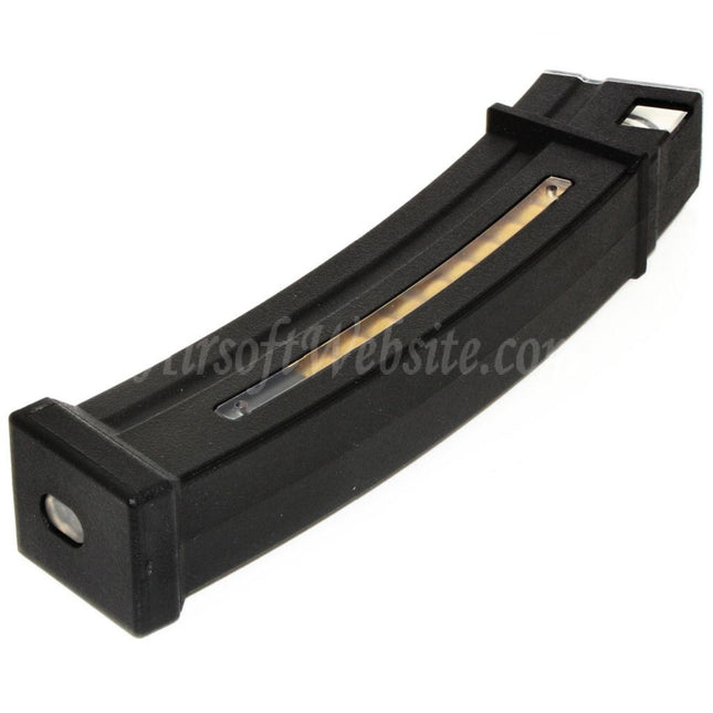 CYMA 130rd Mid-Cap Magazine For Classic Army / CYMA / G&P / Golden Eagle / JG / SRC / Tokyo Marui MP5 Series AEG Rifles Airsoft Black