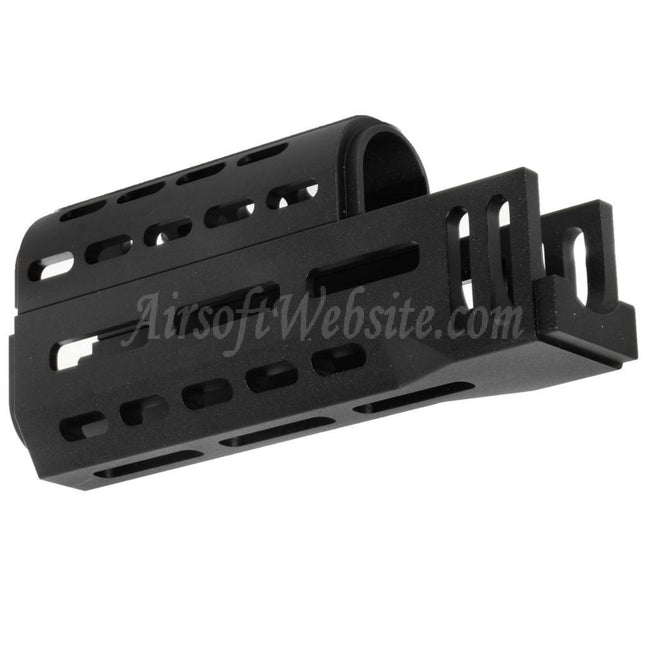 CYMA 155mm CNC aluminium supérieur inférieur M-LOK garde-main type-a pour E &amp; L CYMA Tokyo Marui AK47 série AEG fusils Airsoft noir