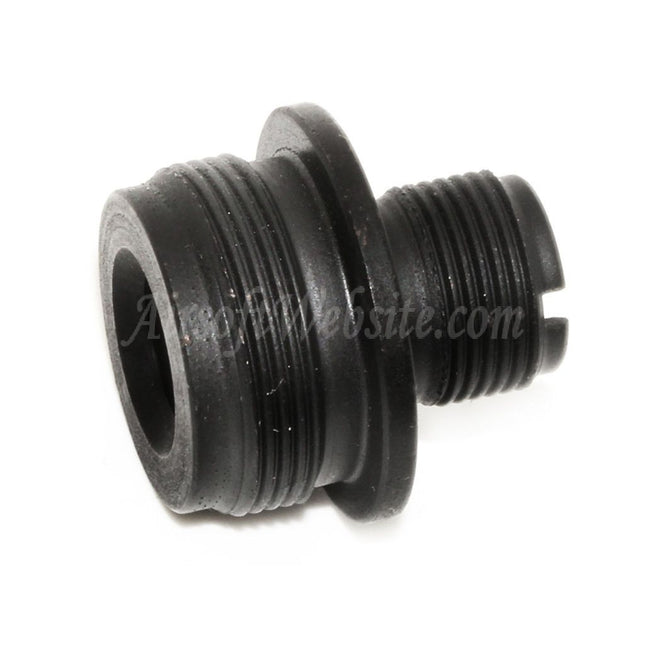 Adaptateur de silencieux de canon Airsoft - 14 mm CCW / + 22 mm CW pour fusil de précision Maruzen APS2 SV/OR Series