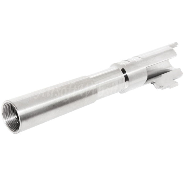Canon extérieur 5KU 4,75 pouces Comp-Ready pour AW / WE / Tokyo Marui Hi-Capa 5.1 STI .38 SUPER Silver