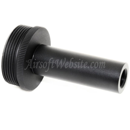 Adaptateur de silencieux 5KU DTK PUTNIK pour silencieux factice, filetage 36 mm, sens horaire, noir