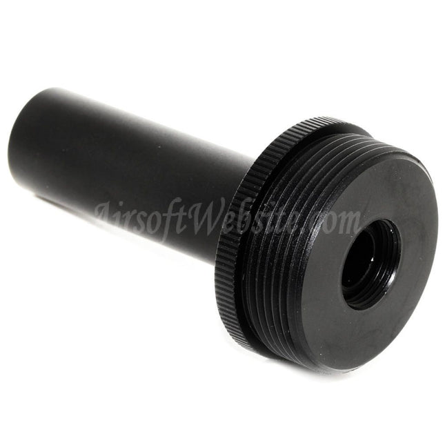 Adaptateur de silencieux 5KU DTK PUTNIK pour silencieux factice, filetage 36 mm, sens horaire, noir