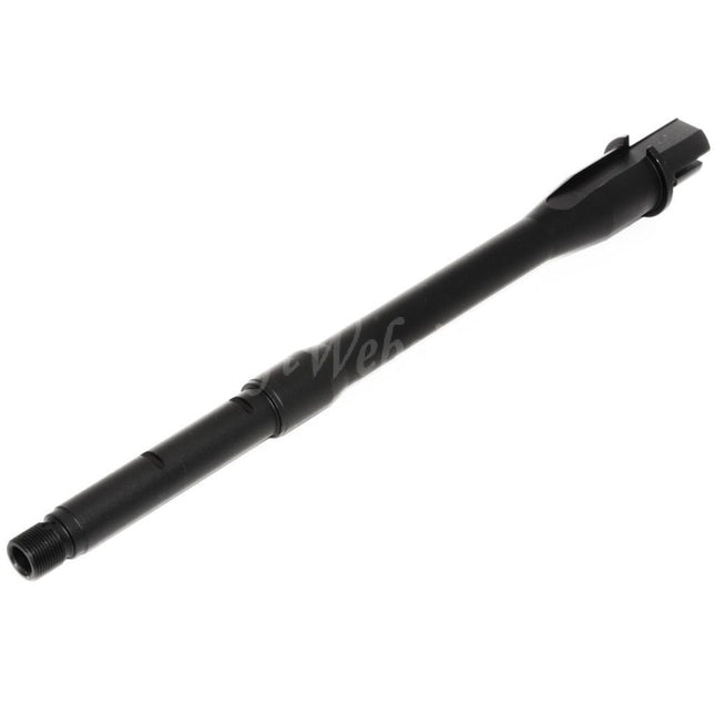 E&C 11"/11.5" Aluminium Outer Barrel -14mm CCW Counter-Clockwise Thread For M4 M16 Series AEG Rifles Airsoft Black