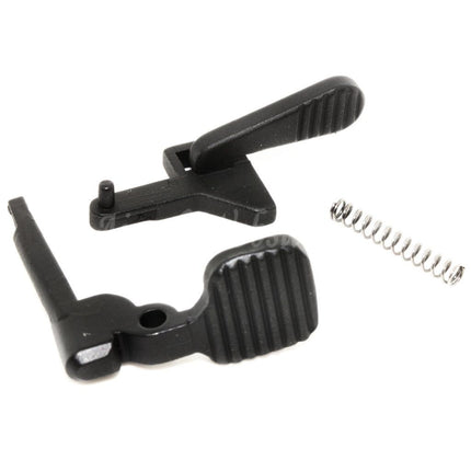 Loquet de déverrouillage de culasse E&amp;C pour fusils AEG E&amp;C série 416A5, noir