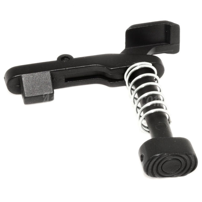 Loquet de déverrouillage de chargeur E&amp;C Ambi pour fusil AEG E&amp;C série 416A5, noir