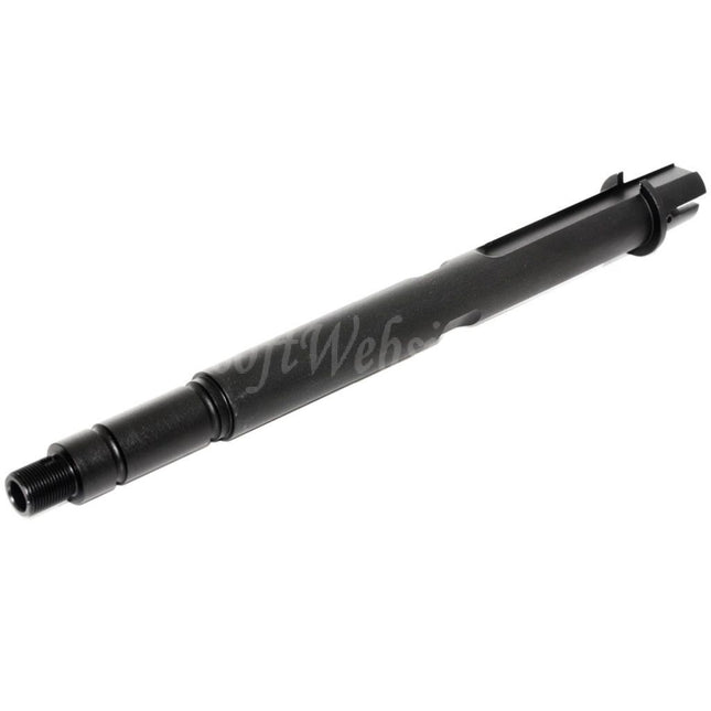 E&C 10"/10.75" Aluminium Outer Barrel -14mm CCW Counter-Clockwise Thread For E&C 416C Series AEG Rifles Airsoft Black