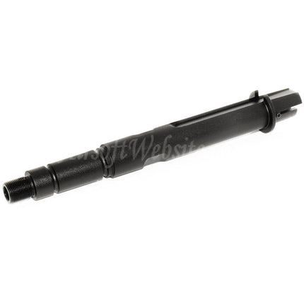 Canon extérieur en aluminium E&amp;C 7,75"/8,5" - Filetage 14 mm CCW/Sens antihoraire pour fusils AEG E&amp;C série 416 RAHG, noir