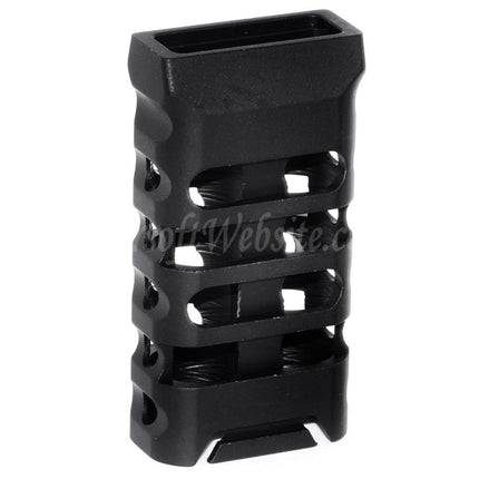 5KU CNC Aluminum KeyMod M-LOK Ultralight Vertical Grip Type-1 Black