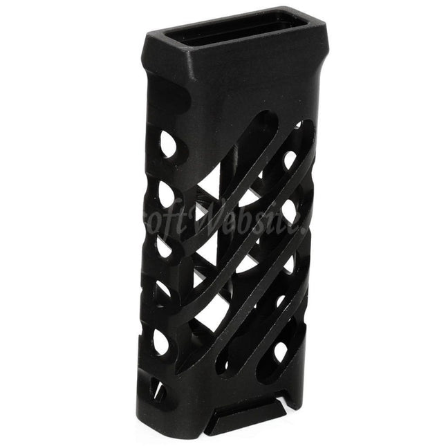 5KU CNC Aluminum KeyMod M-LOK Ultralight Vertical Grip Type-2 Black