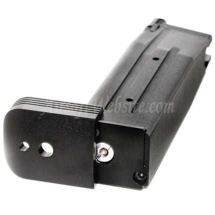 KF Airsoft Light Weight CNC Aluminum 30rd Gas Magazine for Hi-Capa Series GBB Pistols