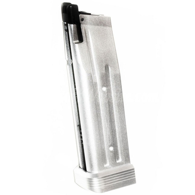 KF Airsoft Light Weight CNC Aluminum 30rd Gas Magazine for Hi-Capa Series GBB Pistols