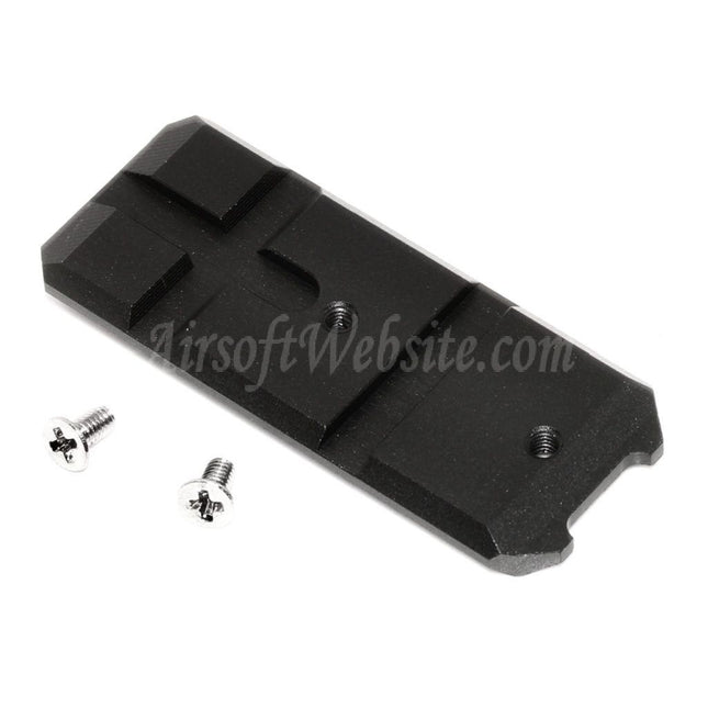 KF Airsoft CNC Aluminum Lower Frame Rail Plate For Tokyo Marui Hi-Capa Series GBB Pistols