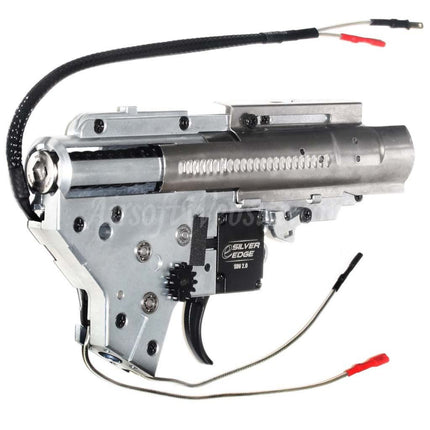 APS SDU 2.0 e-Silver Edge Version 2 V2 Gearbox QD Quick Change Spring System For M4 M16 Series AEG Rifles Airsoft Rear Wired