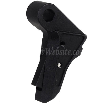 Détente zéro en aluminium CNC 5KU FI Style pour pistolets WE Tokyo Marui G17 G19 G34 Series GBB Airsoft