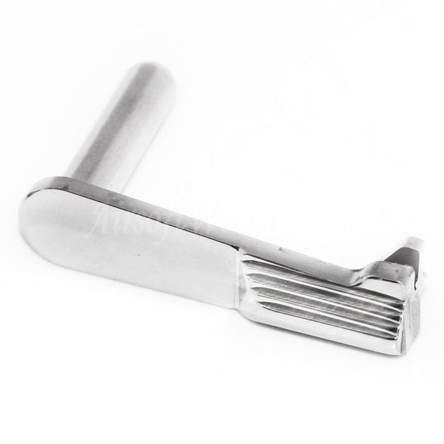 5KU Slide Stop Catch Type-3 For Tokyo Marui Hi-Capa Series GBB Pistols Airsoft Silver