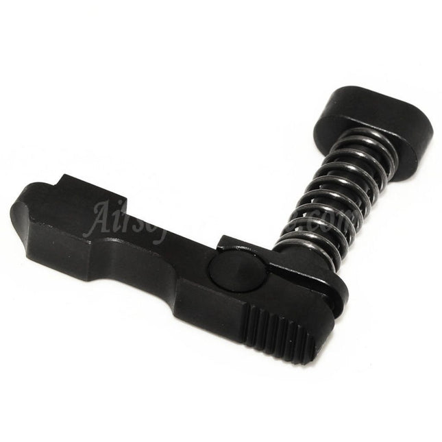 Loquet de déverrouillage de chargeur 5KU KAC style Ambi pour fusils Tokyo Marui série M4 MWS GBB Airsoft noir