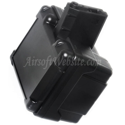 Golden Eagle 2600rd Electric Drum Magazine For Golden Eagle FightLite MCR LMG M4 Series AEG Rifles Airsoft Black