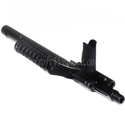 Canon externe Golden Eagle 315 mm 10"/11" - Filetage 14 mm CCW/Sens antihoraire pour fusils Golden Eagle FightLite MCR LMG AEG Airsoft Noir