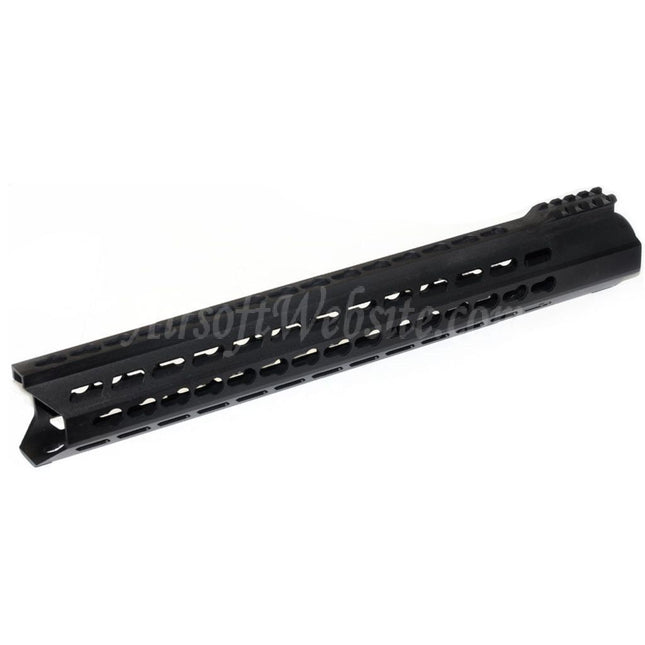 Golden Eagle 390mm Aluminum Free Float Keymod RAS Handguard Rail System For Golden Eagle 3202 M200 Sniper Rifles Airsoft Black