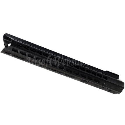 Système de rail de garde-main flottant en aluminium Golden Eagle 390 mm Keymod RAS pour fusils de précision Golden Eagle 3202 M200 Airsoft, noir