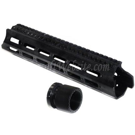 Golden Eagle 290mm Aluminum Free Float M-LOK RAS Handguard Rail System For Golden Eagle 3203 M200 Sniper Rifles Airsoft Black