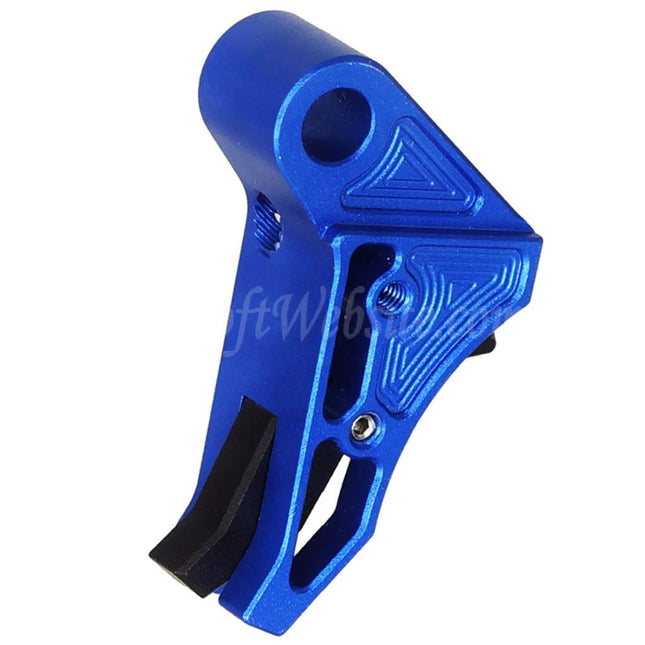5KU EX Style CNC Aluminium Trigger For WE Tokyo Marui G17 G19 G34 Series GBB Pistols Airsoft