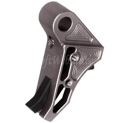 5KU EX Style CNC Aluminium Trigger For WE Tokyo Marui G17 G19 G34 Series GBB Pistols Airsoft