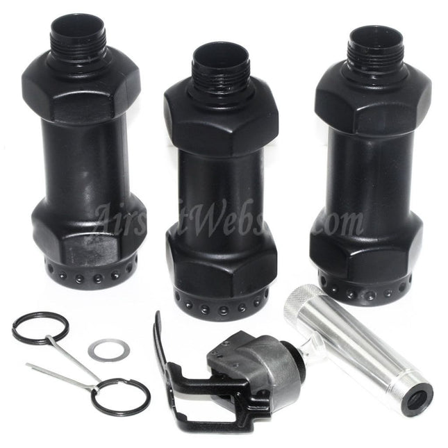 APS HAKKOTSU Lot de 3 grenades sonores Thunder B CO2 avec noyau
