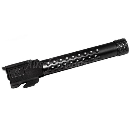 PTS Licensed ZEV Outer Barrel & Laylax Nine Ball 6.00mm Inner Barrel Set for ISSC M22 EMG SAI BLU Lonewolf ZEV G&P P80 AW WE Tokyo Marui G17 Series GBB Pistols Airsoft