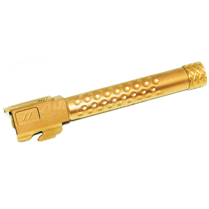 PTS Licensed ZEV Outer Barrel & Laylax Nine Ball 6.00mm Inner Barrel Set for ISSC M22 EMG SAI BLU Lonewolf ZEV G&P P80 AW WE Tokyo Marui G17 Series GBB Pistols Airsoft