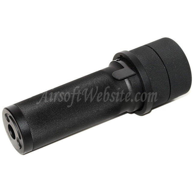 Mini silencieux 5KU PBS-1 avec traceur Spitfire pour fusils de la série AK, filetage antihoraire -14 mm, noir