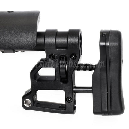 Crosse tactique CYMA SPR pour fusil de précision CYMA CM708 Series / Tokyo Marui M4 AEG Airsoft Noir