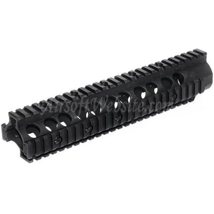 Système de rail de garde-main CYMA 10,5 pouces 265 mm en aluminium pour fusils CYMA G&amp;P VFC King Arms Tokyo Marui M4 AEG GBB Airsoft noir