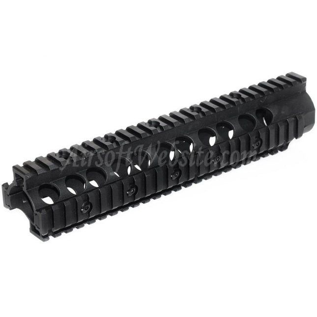 Système de rail de garde-main CYMA 10,5 pouces 265 mm en aluminium pour fusils CYMA G&amp;P VFC King Arms Tokyo Marui M4 AEG GBB Airsoft noir